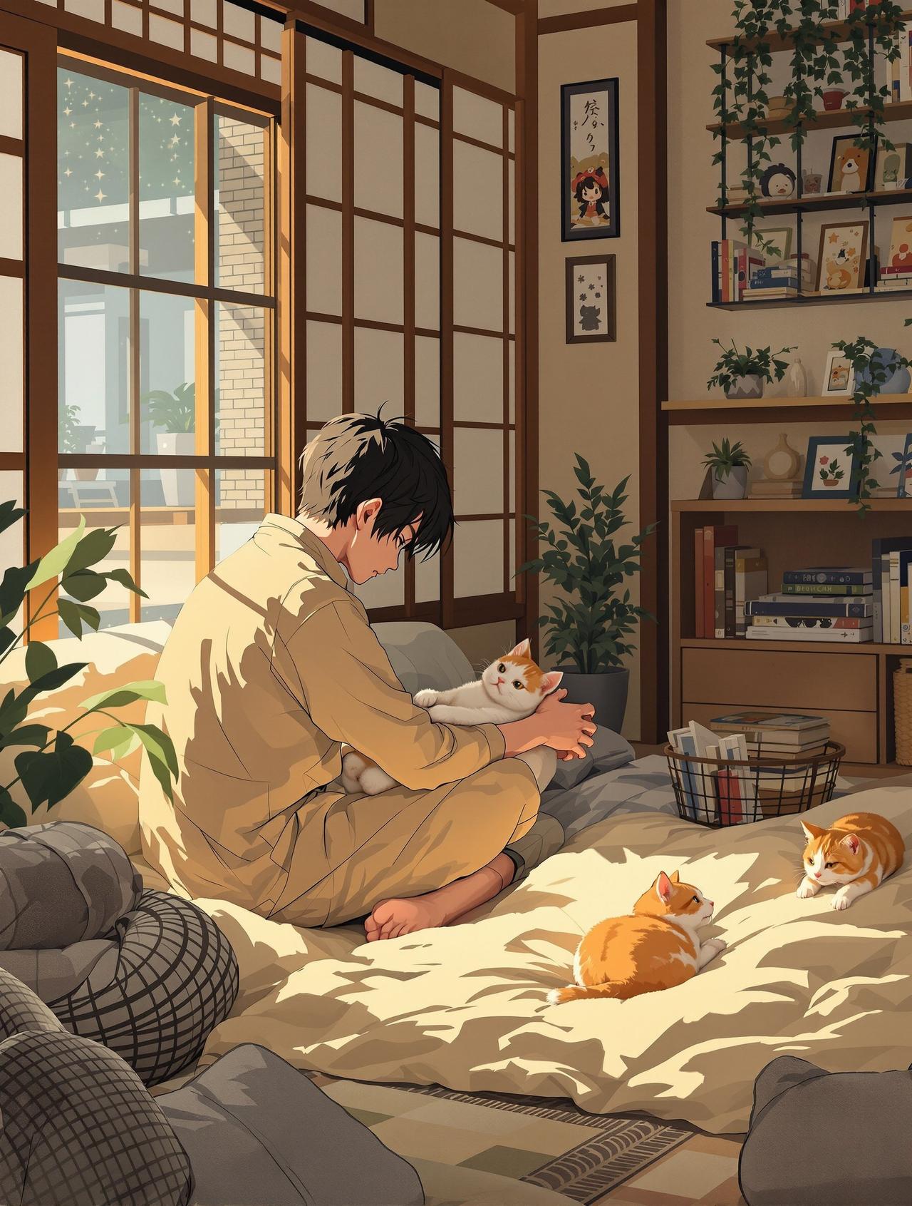 猫与少年 - 51动漫封面